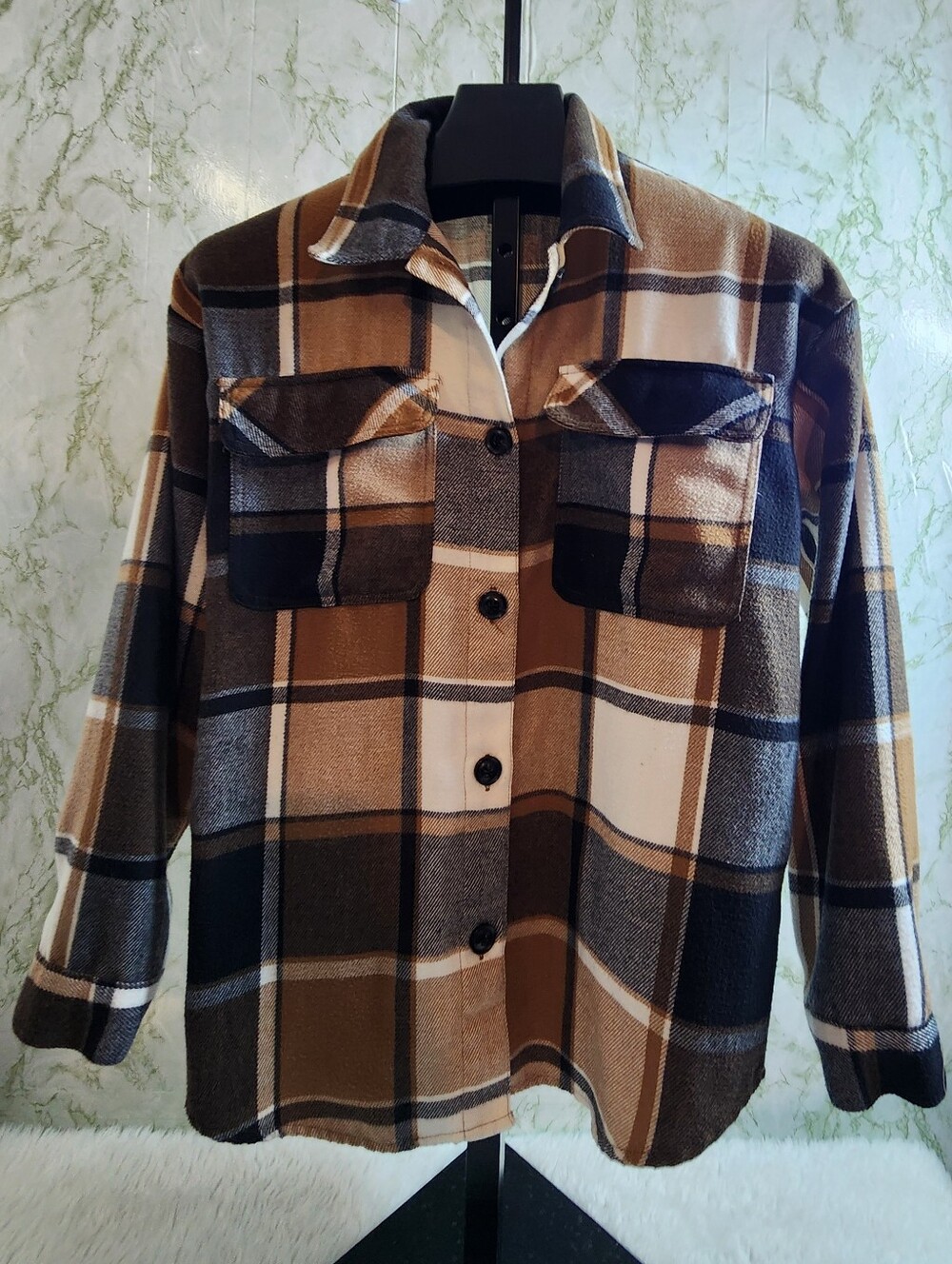 NO BOUNDARIES Flannel Shirt